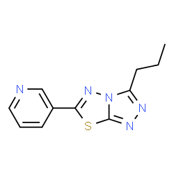 3-Propyl-6-(3-pyridinyl)[1,2,4]triazolo[3,4-b][1,3,4]thiadiazole picture