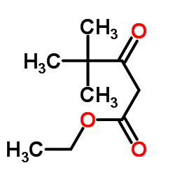 ethyl 4,4,4-trimethylacetoacetate Structure