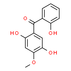 2,5,2'-Trihydroxy-4-methoxybenzophenone结构式