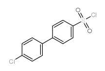 4'-chloro[1,1'-biphenyl]-4-sulfonyl chloride structure