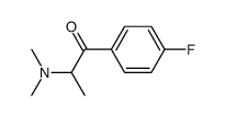 1-(4-fluorophenyl)-2-dimethylamino-propan-1-one Structure