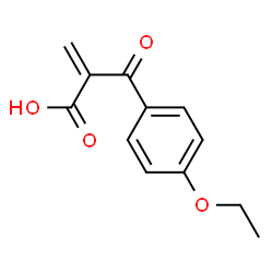 Benzenepropanoic acid, 4-ethoxy-alpha-methylene-ba-oxo- (9CI)结构式