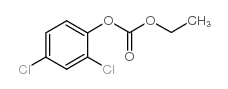 Carbonicacid, 2,4-dichlorophenyl ethyl ester Structure