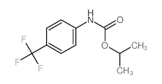 Carbanilic acid,p-(trifluoromethyl)-, isopropyl ester (8CI)结构式