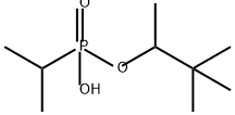 Phosphonic acid, (1-methylethyl)-, mono(1,2,2-trimethylpropyl) ester (9CI) Structure