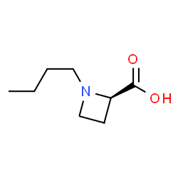 2-Azetidinecarboxylicacid,1-butyl-,(2R)-(9CI) picture