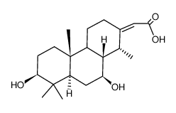 [E,(-)]-3β,7β-Dihydroxycassa-13(15)-ene-16-oic acid picture