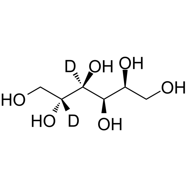 D-Sorbitol-d2-1 Structure