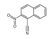 1-Cyano-2-nitronaphthalene Structure