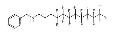 N-benzyl-4,4,5,5,6,6,7,7,8,8,9,9,10,10,11,11,11-heptadecafluoroundecan-1-amine Structure