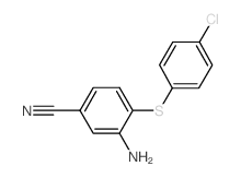 3-氨基-4-[(4-氯苯基)磺酰基]-苯甲腈图片