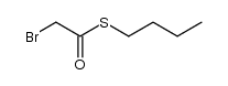 S-butyl α-bromothioacetate Structure