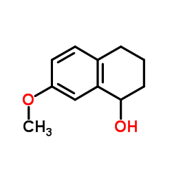 7-Methoxy-1,2,3,4-tetrahydro-1-naphthalenol Structure