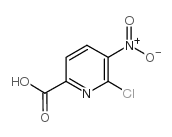 6-Chloro-5-nitropicolinic acid Structure