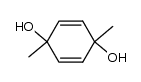 1,4-dimethylcyclohexa-2,5-diene-1,4-diol Structure