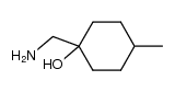 1-Aminomethyl-4-methyl-cyclohexanol Structure