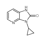 3-CYCLOPROPYL-1,3-DIHYDRO-IMIDAZO[4,5-B]PYRIDIN-2-ONE Structure