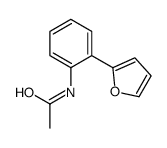 N-[2-(2-Furyl)phenyl]acetamide Structure