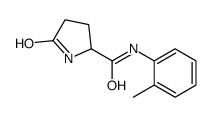 N-(2-Methylphenyl)-5-oxoprolinamide Structure