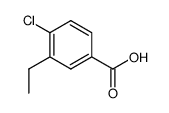 4-Chloro-3-ethylbenzoic acid structure