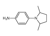 4-(2,5-dimethylpyrrolidin-1-yl)phenylamine Structure