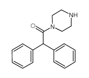 2,2-diphenyl-1-piperazin-1-yl-ethanone Structure