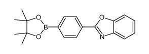 2-(4-(4,4,5,5-四甲基-1,3,2-二氧杂环戊硼烷-2-基)苯基)苯并[d]恶唑图片