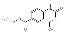 ethyl 4-(ethoxycarbonylamino)benzoate结构式