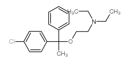 氯苯他明结构式