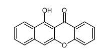 11-hydroxybenzo[b]xanthen-12-one结构式