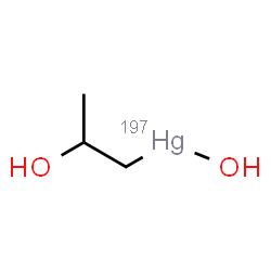 汞[197Hg]丙醇结构式