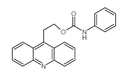 2-acridin-9-ylethyl N-phenylcarbamate Structure