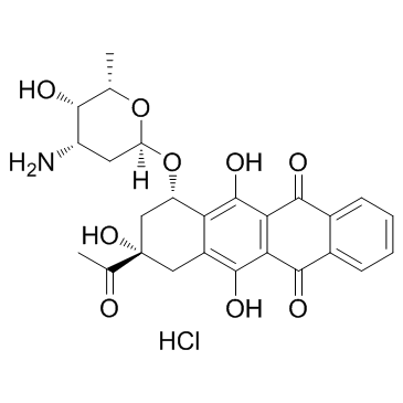 盐酸依达比星结构式