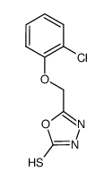 5-(2-CHLORO-PHENOXYMETHYL)-[1,3,4]OXADIAZOLE-2-THIOL picture