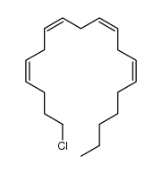 1-chloro-nonadeca-4c,7c,10c,13c-tetraene Structure