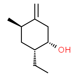 Cyclohexanol, 2-ethyl-4-methyl-5-methylene-, (1R,2S,4S)-rel- (9CI) picture