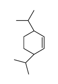 (3S,6R)-3,6-di(propan-2-yl)cyclohexene结构式