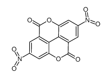 2,7-Dinitro-5,10-dioxo-4,9-dioxapyrene structure