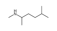 N,5-Dimethyl-2-hexanamine structure