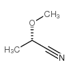 (s)-(-)-2-methoxypropionitrile Structure