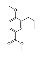 methyl 4-methoxy-3-propylbenzoate Structure