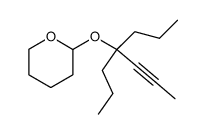 2-((4-propylhept-2-yn-4-yl)oxy)tetrahydro-2H-pyran Structure