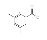 methyl 4,6-dimethylpyridine-2-carboxylate结构式