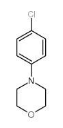 4-(4-氯苯基)吗啉结构式