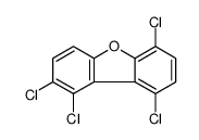 1,2,6,9-tetrachlorodibenzofuran Structure