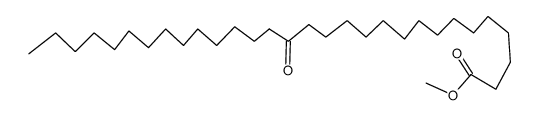 methyl 16-oxotriacontanoate Structure