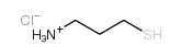 (3-mercaptopropyl)ammonium chloride Structure