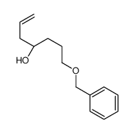 (4S)-7-phenylmethoxyhept-1-en-4-ol Structure