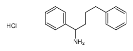 1,4-DIPHENYLBUTAN-1-AMINE HYDROCHLORIDE Structure