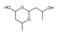 2-(2-hydroxypropyl)-4-hydroxy-6-methyl-1,3-dioxane结构式